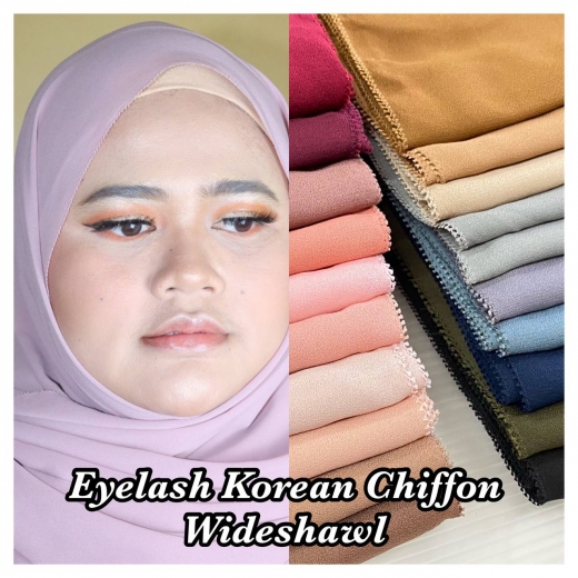Eyelash Korean Chiffon